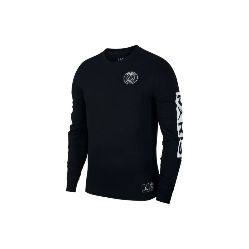 Jordan PSG T Shirts Men Black-2