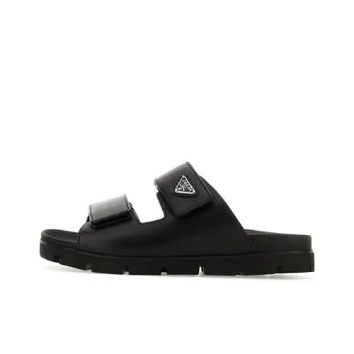 PRADA Leather Strap Sandals