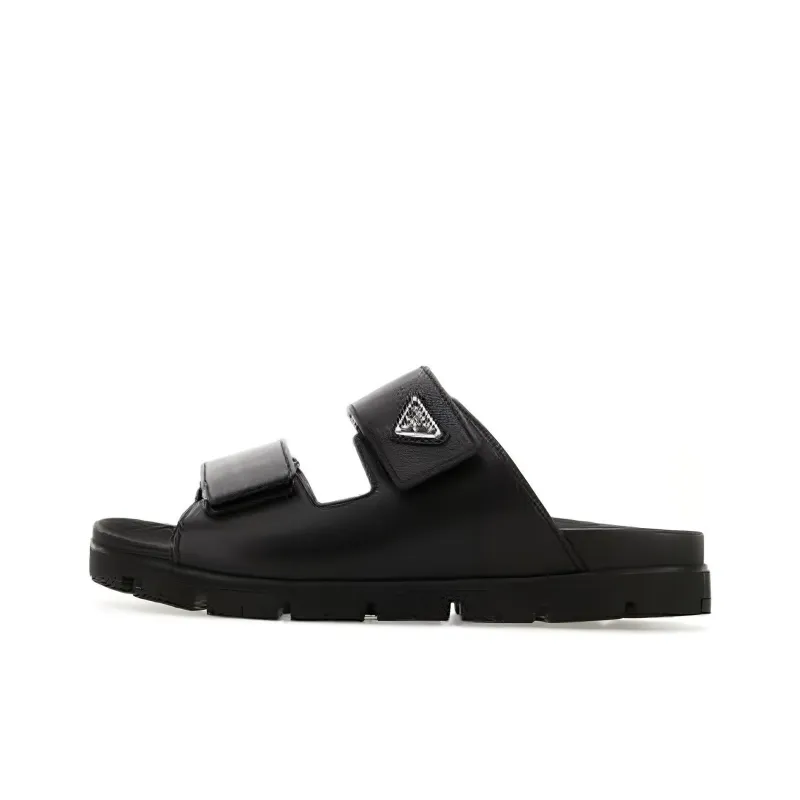 PRADA Leather Strap Sandals-0