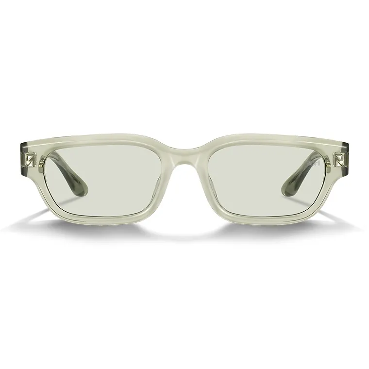 APRIL Plate Frame Irregular Shape Sunglasses Unisex-6