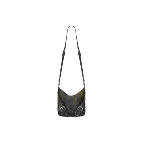 Givenchy Voyou Vintage Crackle Calfskin Shoulder Bag, Crossbody Bag Small Size Men's