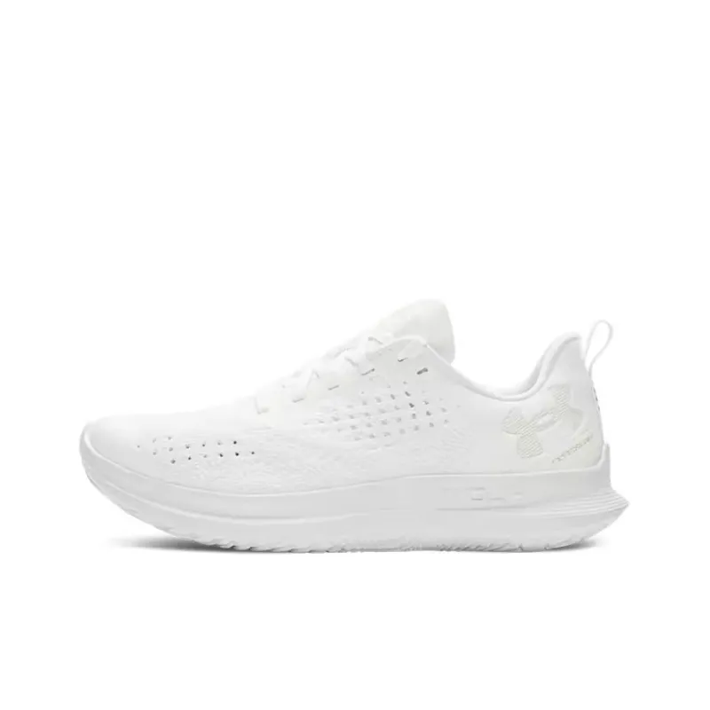 Under Armour Slip Resistant Breathable Low Top Casual Running Shoes Men's White-0