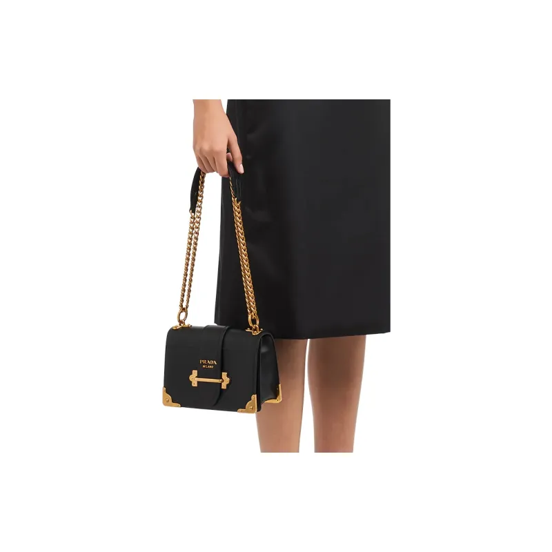 PRADA Cahier Shoulder Bags-4