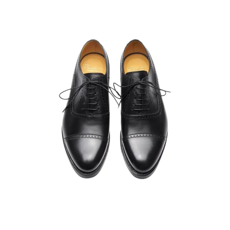 Paraboot Brahms Dress Shoes Men's Black-4