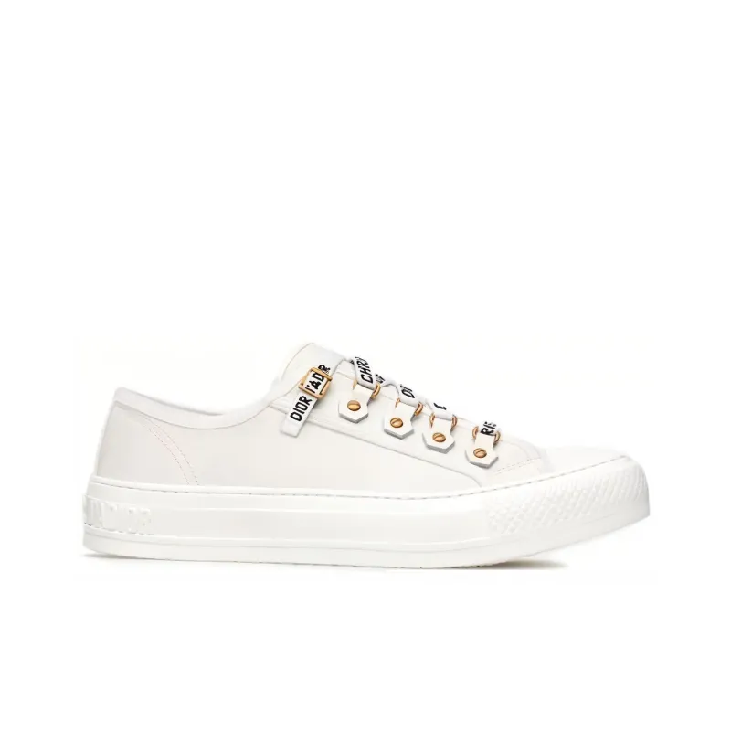 DIOR Walk'N'DIOR Low Top White Canvas Women's-1