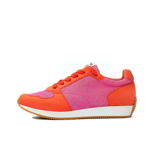 HERMES Escape Running Shoes Women's Low-Top Peach Pink/Ice Cream Pink