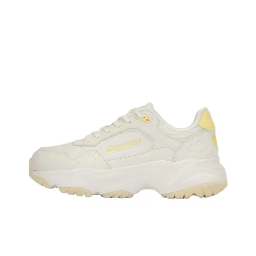 Discovery Expedition Slip-Resistant Low-Top Casual Shoes Unisex White