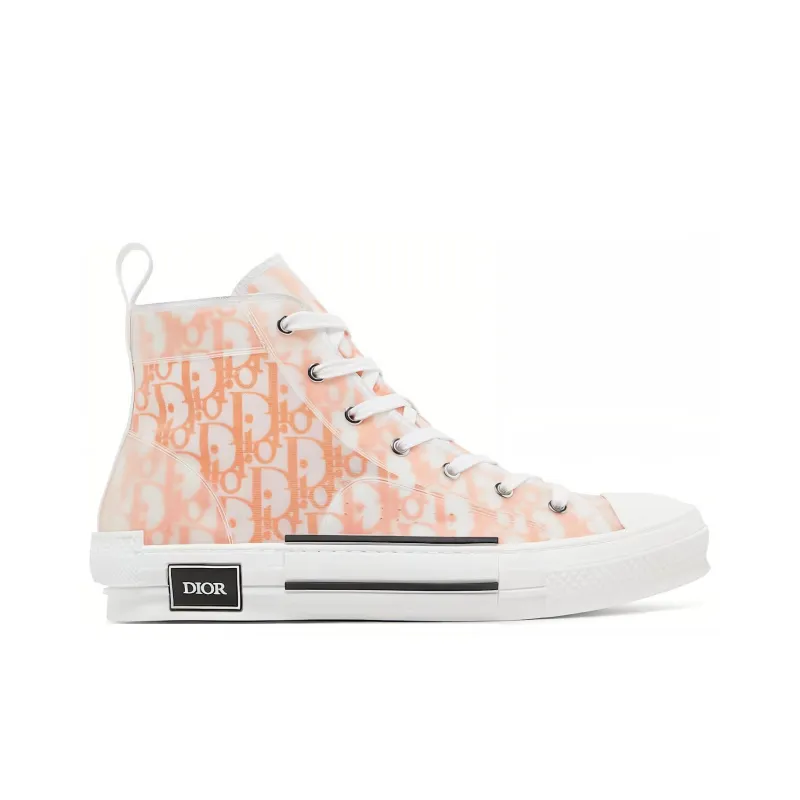 DIOR B23 High Orange Oblique Canvas-1