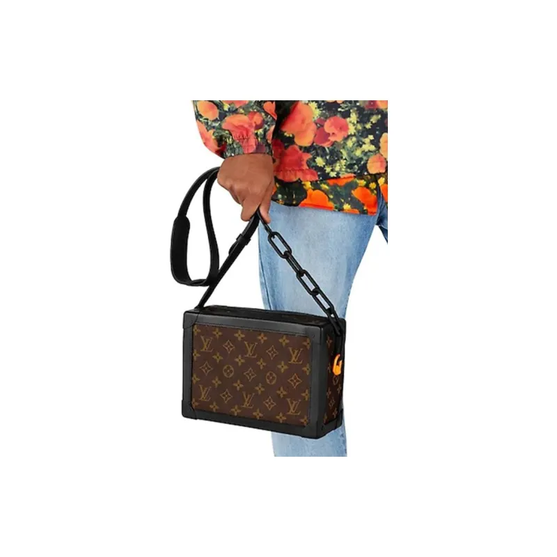 LOUIS VUITTON Soft Trunk Monogram Brown-4