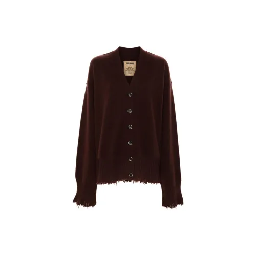 UMA WANG Cashmere Sweaters Women's Burgundy