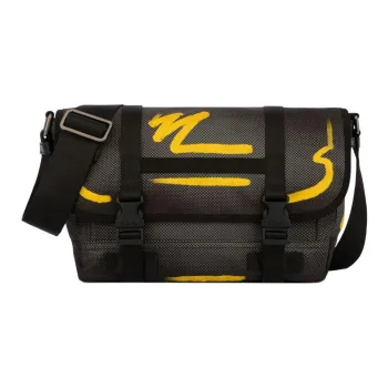 MOSCHINO Nylon Crossbody Bag Shoulder Bag Unisex Black