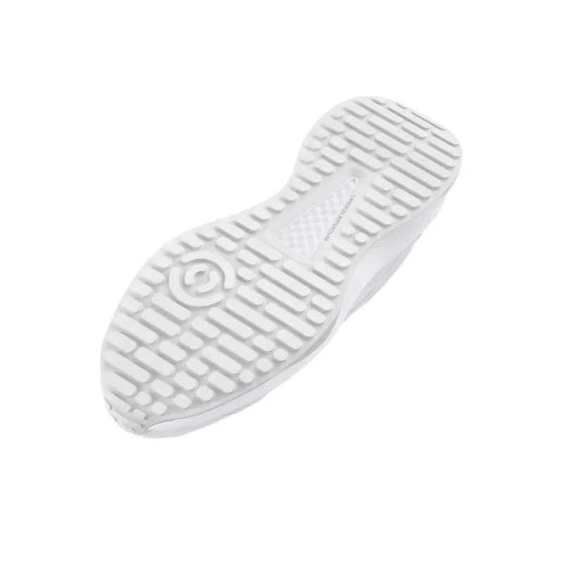 Under Armour Anti Slip Wear Resistant Low Top Training Shoes Men's White-4