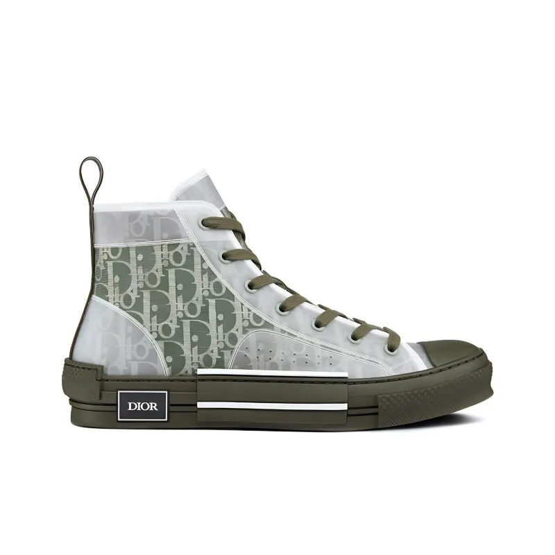 DIOR B23 Olive Oblique Canvas-1