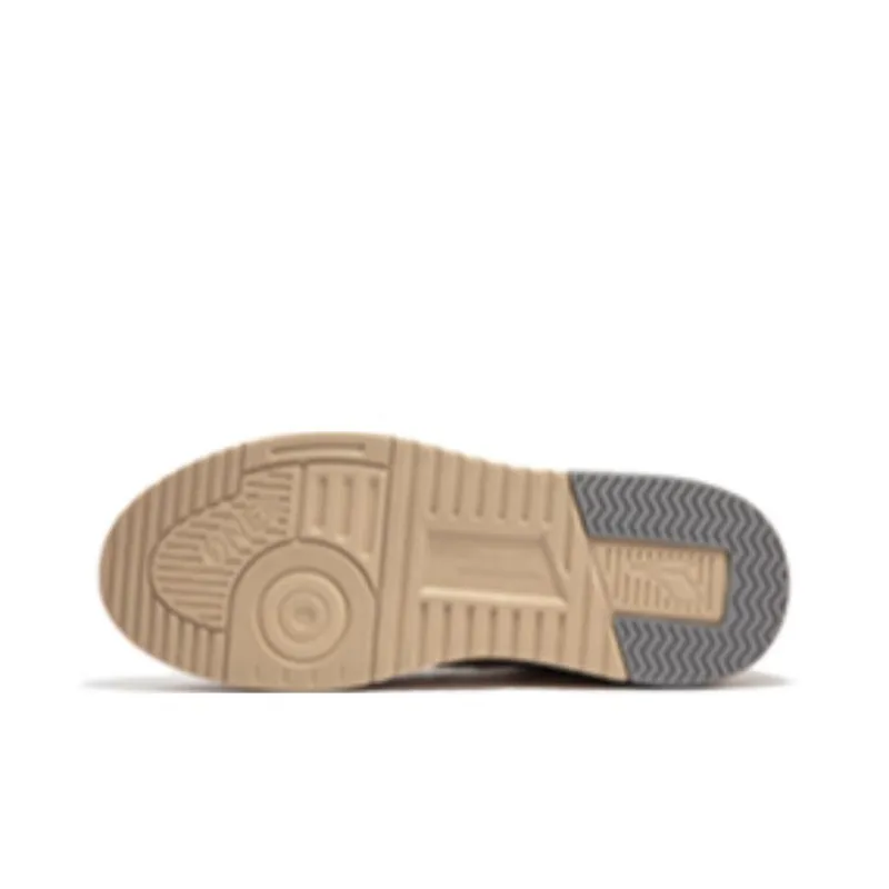 361° Anti-Slip Wear-Resistant Low-Top Skateboard Shoes Men's Brown-4
