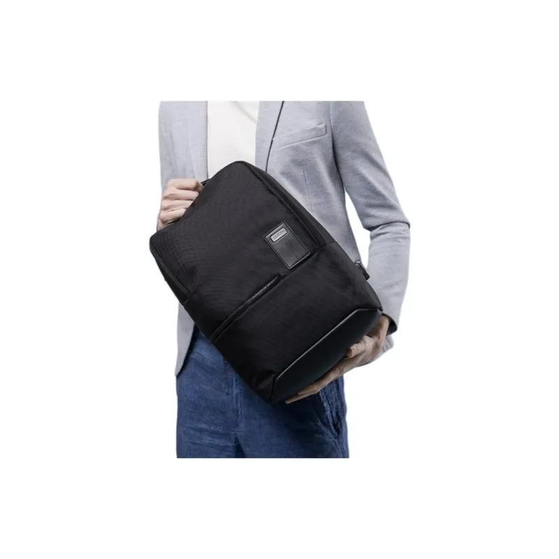 LEXON Polyester Backpack Regular Men's Black-4