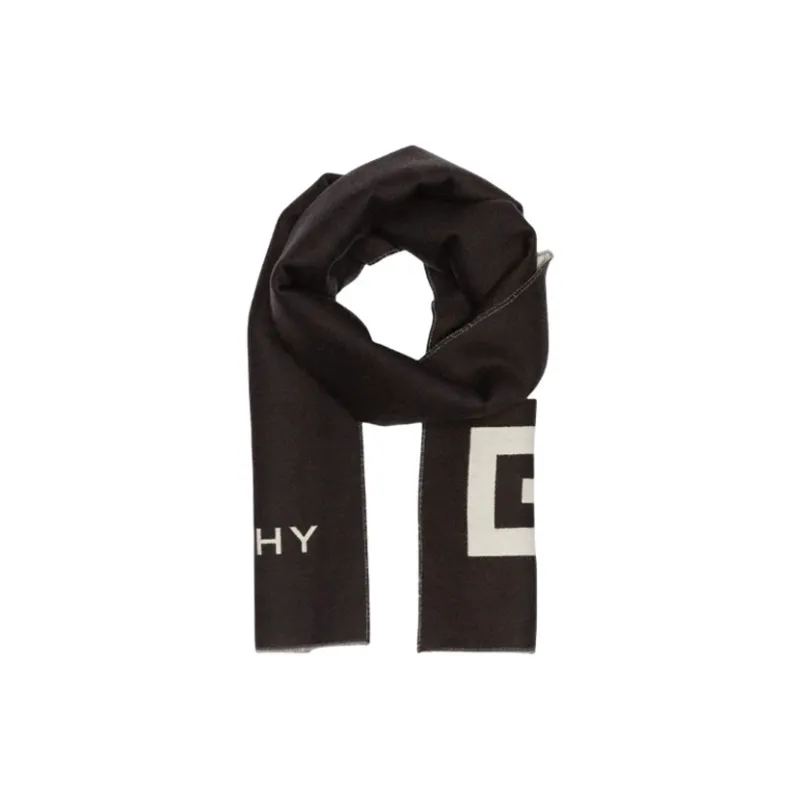 Givenchy 4G Wool Logo Scarf-0
