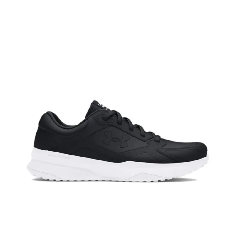 Under Armour Anti Slip And Wear Resistant Breathable Low Top Training Shoes Men's Black White-1
