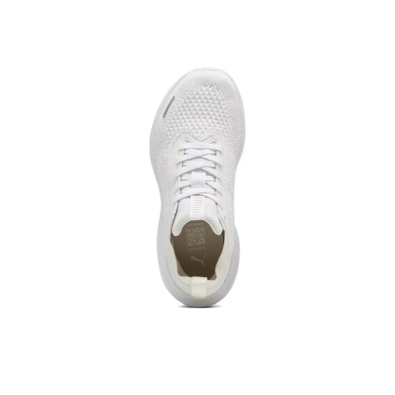 PUMA Skyrocket Light Slip Resistant And Breathable Low Top Running Shoes Unisex White Gray-3