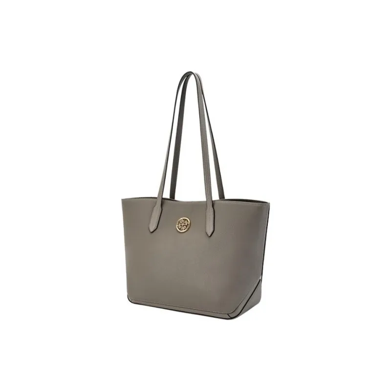 Hush Puppies Cow Leather Tote Shoulder Bag Handbag Commuter Bag Women's Black/Brown/Light Gray/Ecru-11