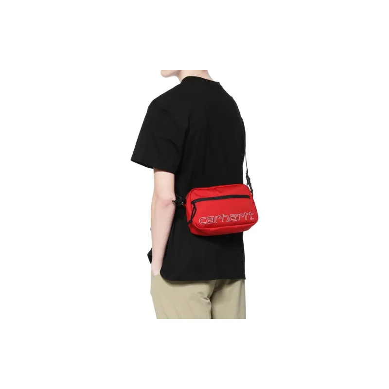 Carhartt WIP Nylon Fabric Shoulder Bag Crossbody Bag Regular Unisex Red-3