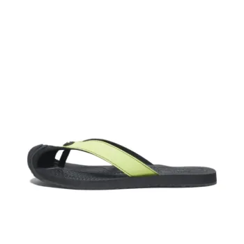 KEEN Odor Resistant, Slip Resistant, Antibacterial Flip Flops Women's Black Yellow