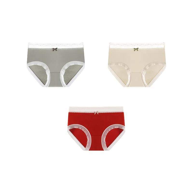PLANDOO Underpants Women's 3 Pack-11