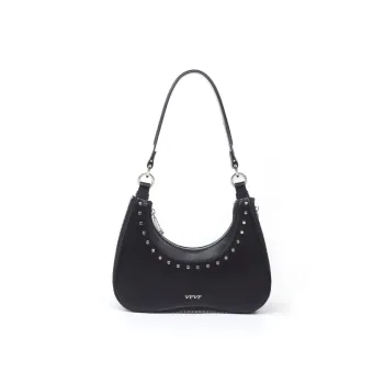 VFVF BAG OFFICAL PU Handbag, Shoulder Bag Regular Women's Black/White/Pink/Denim Blue