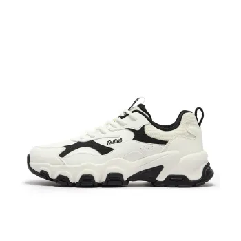 361° Height Increasing Low-Top Chunky Sneakers Women's White Black