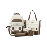 Khaki Five-Piece Set