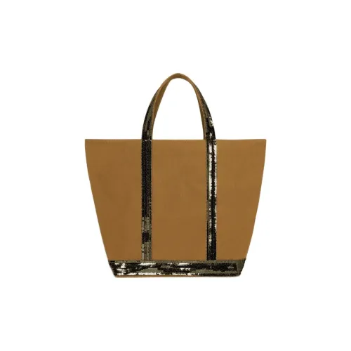 Vanessa Bruno Canvas Tote Bag, Shopping Bag, Handbag Medium Size Women's Bronze