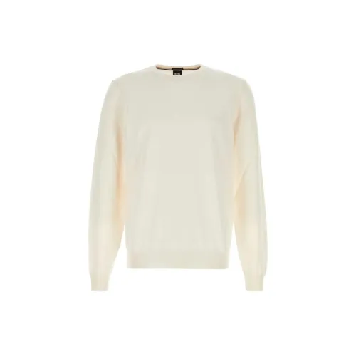 HUGO BOSS Sweaters Men White