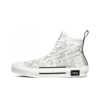 DIOR B23 High Top Daniel Arsham Newspaper