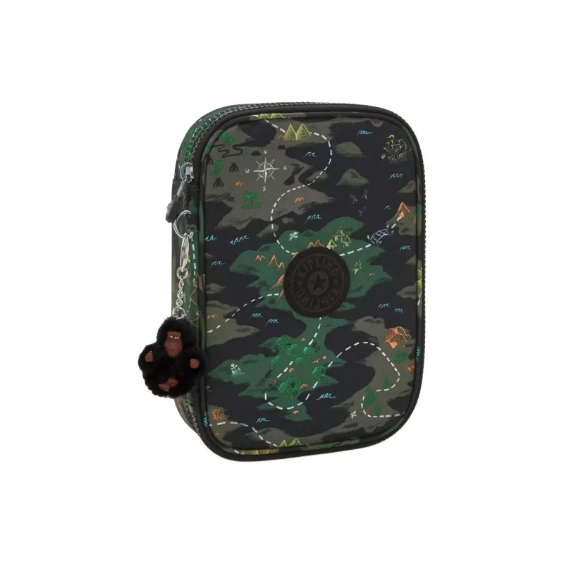Kipling Polyester Makeup Bag Unisex Green-1