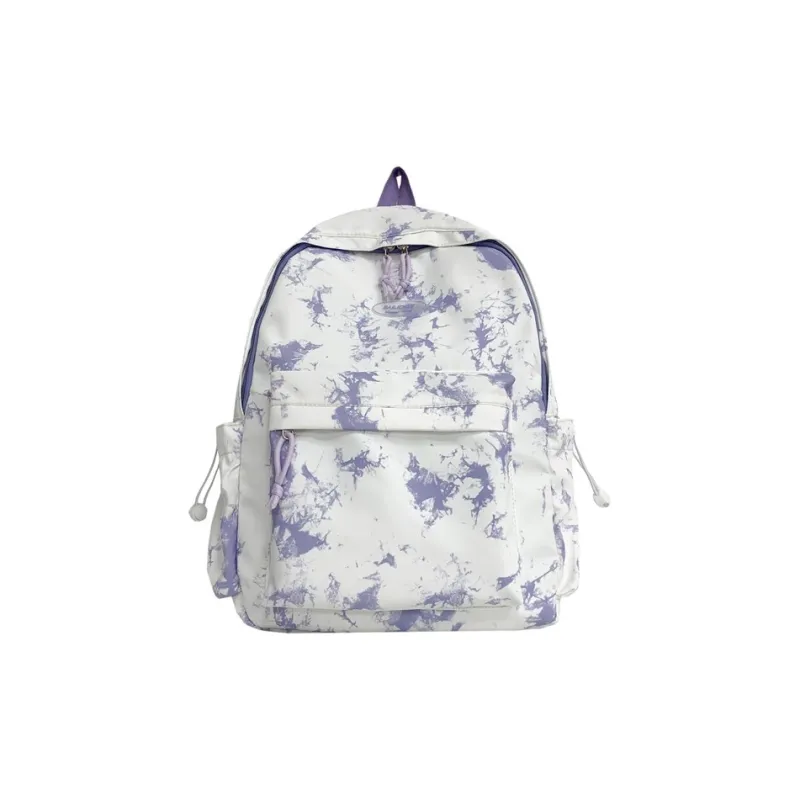 NX DOUGHNUT Nylon Backpack Unisex Black/Pink/Violet/Khaki/Sky Blue-7