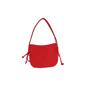 Carksky Nylon Shoulder Bag, Crossbody Bag, Handbag Women's Red/Black