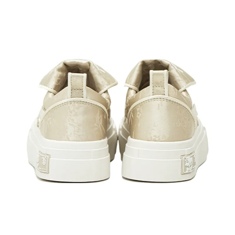 KAALIXTO Skateboarding Canvas Low 'Cream'-5