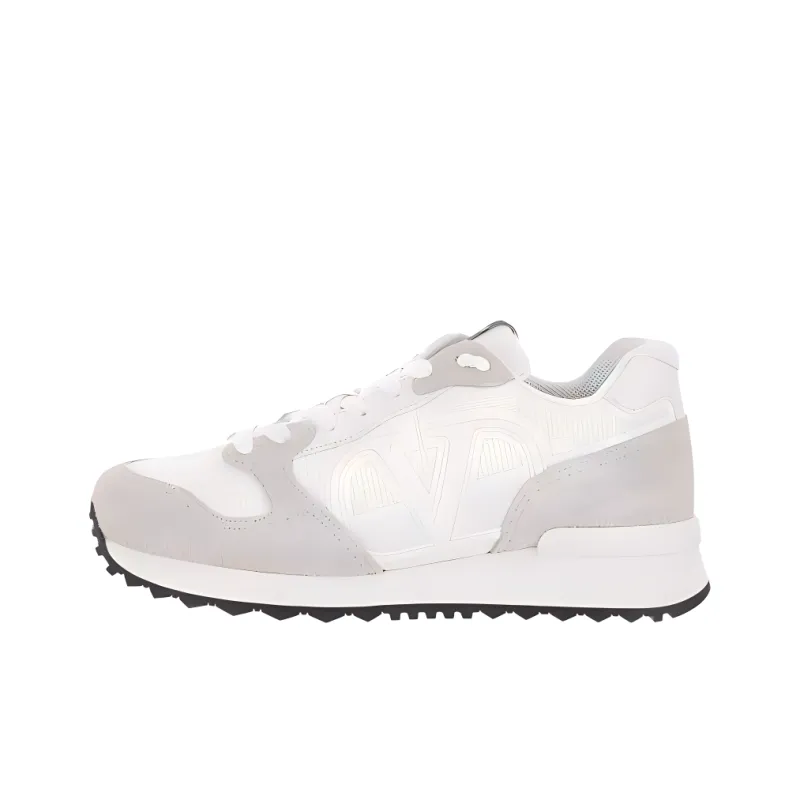 Valentino Low Top Casual Shoes Men's White-0