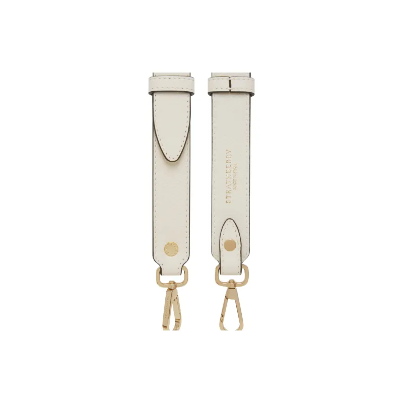 Strathberry Calfskin Bag Straps Women's Vanilla Studded Chestnut-1