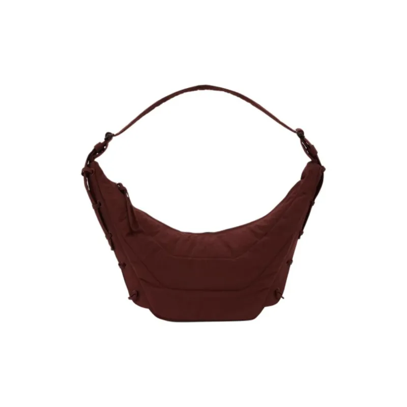 Lemaire Fabric Shoulder Bag Unisex Crushed Berry-0