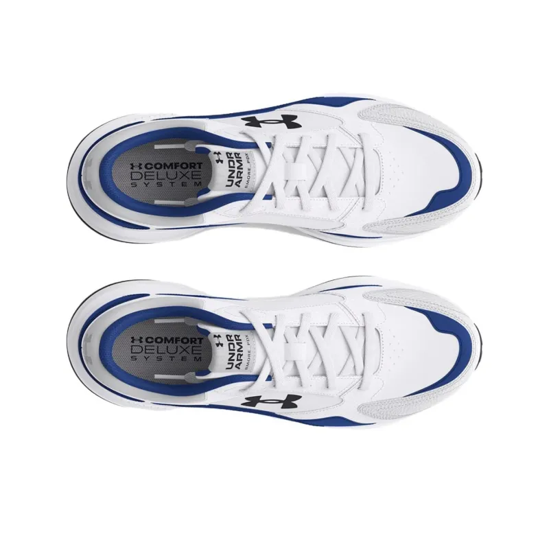 Under Armour Edge Anti Slip Wear Resistant Low Top Training Shoes Men's White-2