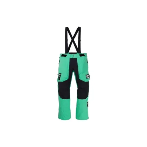 BURTON Ski Pants Men Green