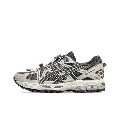 Asics Gel Kahana 8 FL Anti Slip Wear Resistant Low Top Trail Running Running Shoes Women's Brown Black