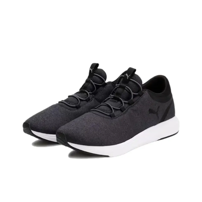 PUMA Soft Ride Cruise 2 Anti-Slip Wear-Resistant Low-Top Casual Running Shoes Unisex Black-2