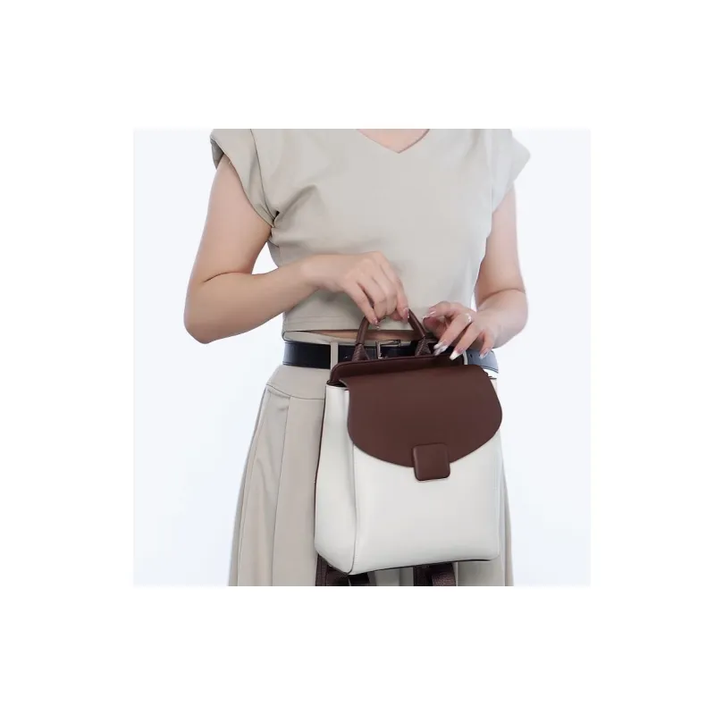 TTaG．baG Microfiber Synthetic Leather Backpack Women's-4