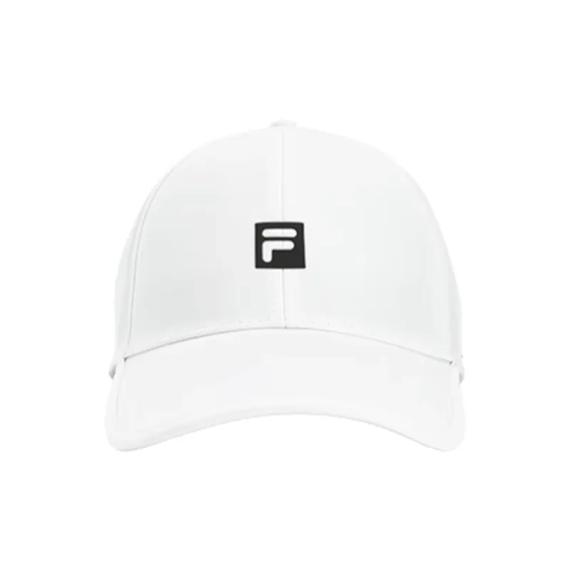 FILA Polyester Baseball Caps Men's White-1