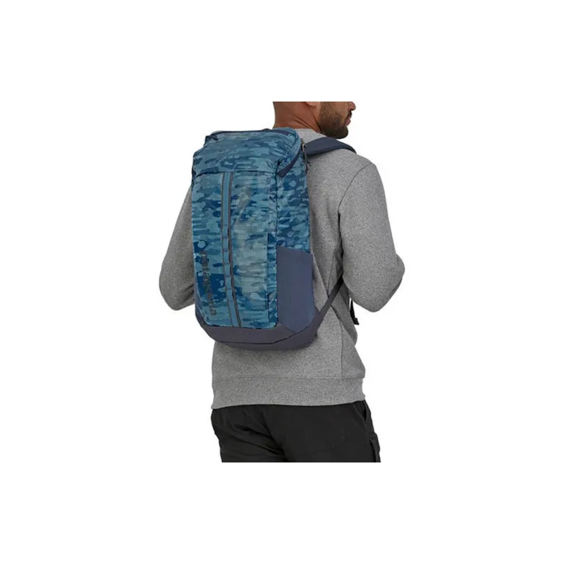 Patagonia Recycled Polyester Backpack Small Size Unisex Sea Blue-4