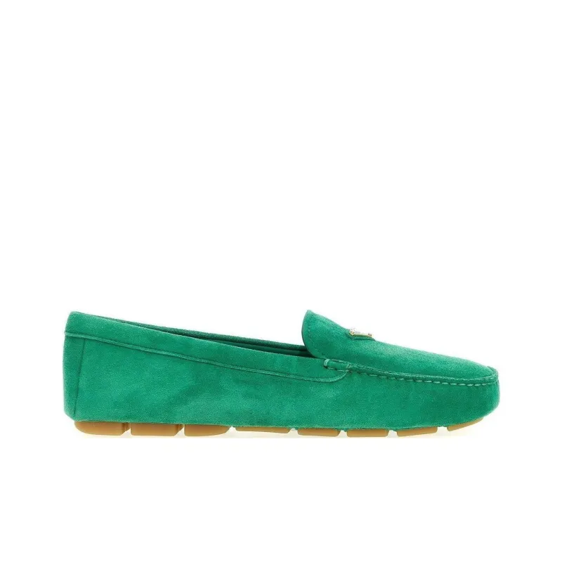 PRADA Loafers Women's Green-1