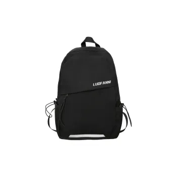 Kaka Tree Nylon Backpack Laptop Bag Unisex Black/White/Green/Gray