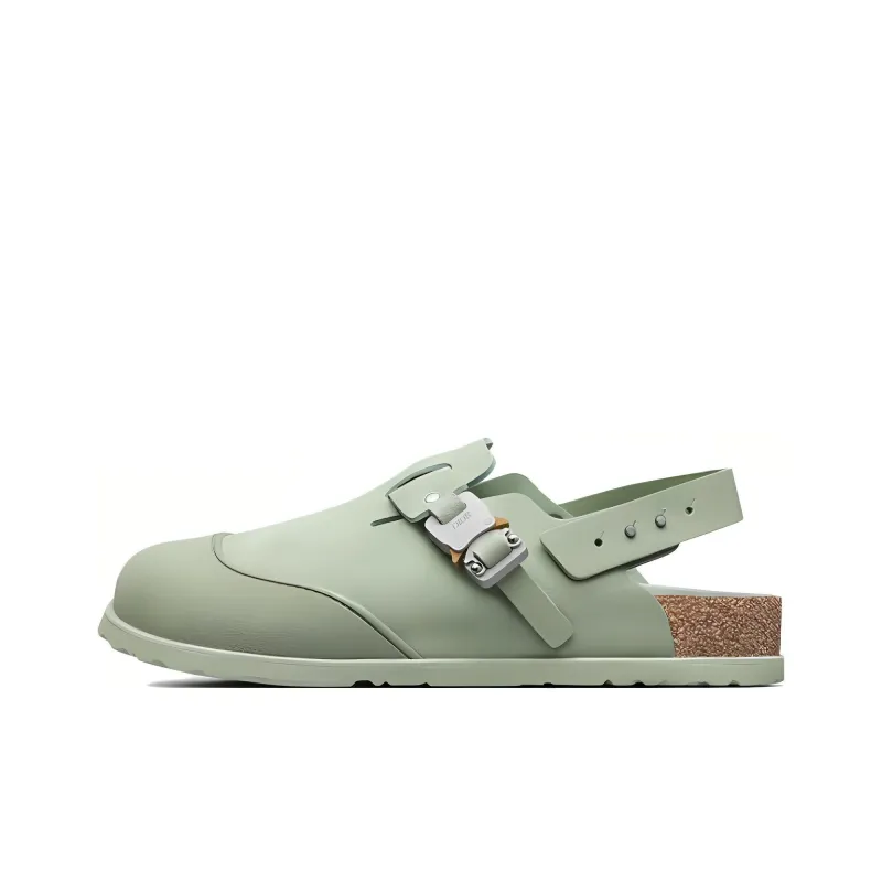 DIOR By Birkenstock Mule Tokio Pastel Green Nubuck Calfskin-0