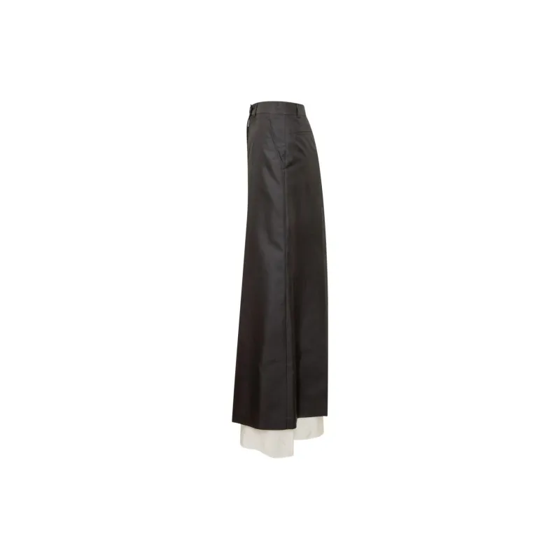 PETER DO Double layered Maxi Skirt-2